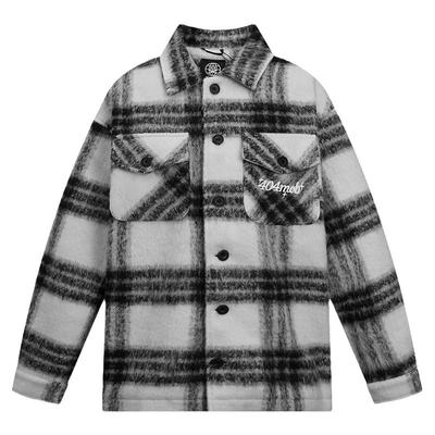 404MOB刺绣毛呢夹克小香风秋冬