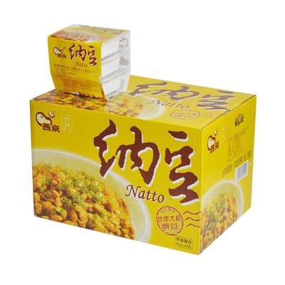 纳豆 即食纳豆大粒整箱1800g36盒装  国产大品牌燕京拉丝发酵食品