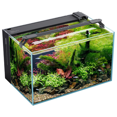 方小章家庭超白玻璃水草缸金鱼缸