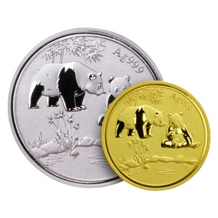 金言999纯足银熊猫创意设计纪念章银币投资收藏企业定制纪念章