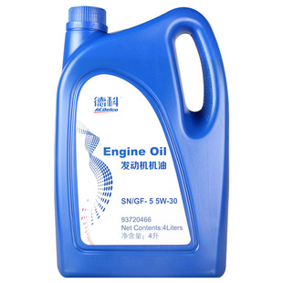 上汽通用原厂德科机油5W-30 4L别克凯越英朗科鲁兹威朗迈锐宝