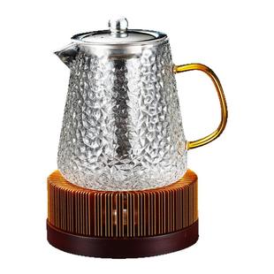 日式蜡烛温茶炉茶壶加热酒精保温底座家用酒店小巧轻奢暖茶炉子