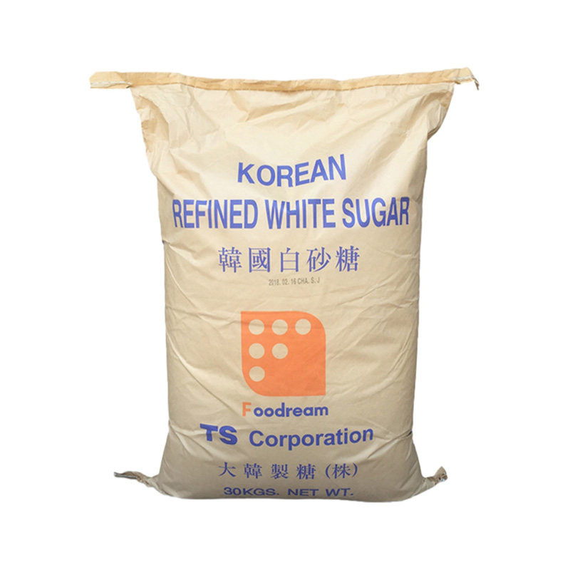 韩国细砂糖TS幼砂糖白糖30kg糖霜茶饮烘焙专用原料奶茶甜品现货