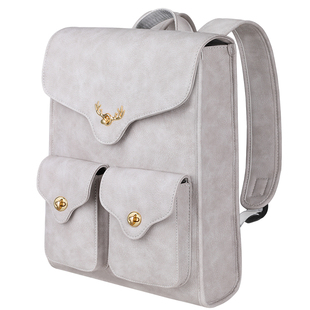 马锐鲨电脑包女士新款双肩高级背包简约时尚通勤包包女大学生包包