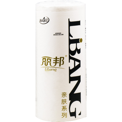 丽邦5层卷纸巾厕纸310g*6卷