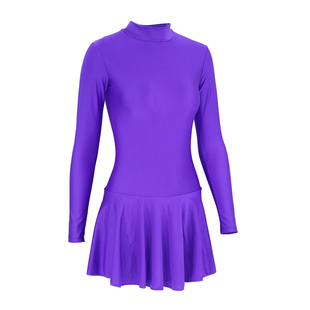 芭蕾练功服女成人leotard角色扮演打底裙紧身体操连体瑜伽服考级