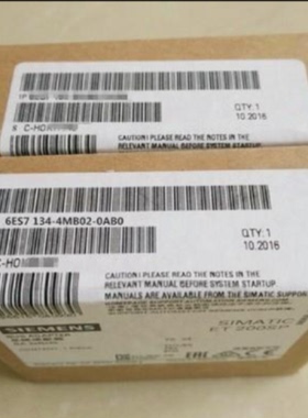 议价6ES7134-4MB02-0AB0 西门子ET-200 2AI I HF模块6ES71344MB02