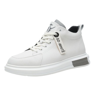 冬季新款大码男鞋子46男士高帮加绒板鞋47加宽大号运动休闲鞋男48