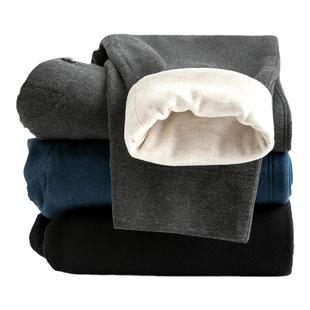 【尊享莫代尔山羊绒】冬季保暖裤男女贴身加绒棉裤厚款打底羊毛裤