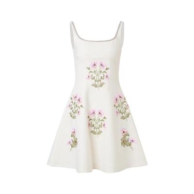 MAXRIENY繁花小白裙【商场同款】