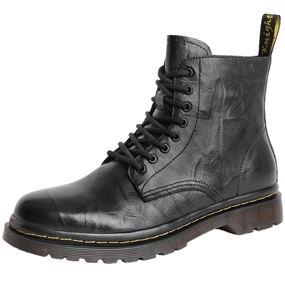 百丽男士高帮马丁靴男冬季新款