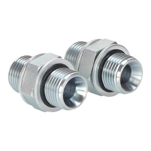 油管接头永华标准英制内锥凹面1B双喇叭口G螺纹2/3/4/6分变径直通