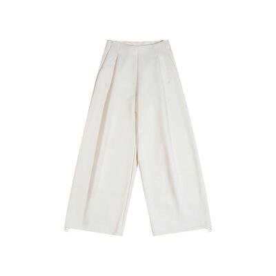 RAPPEYE直筒拖地加绒休闲卫裤女