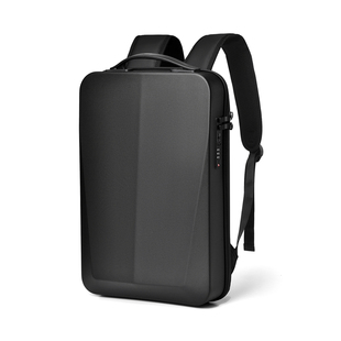 倾初硬壳双肩包定制男士商务笔记本电脑背包16寸收纳包大容量旅行