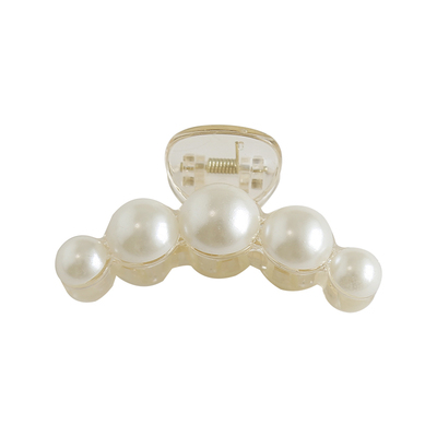 简约小清新气质网红发夹少女珍珠