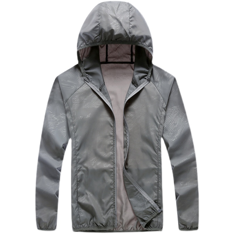 户外夏季防晒衣男女透气皮肤衣防晒服风衣外套定制印LOGO文化衫