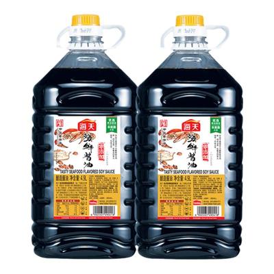 海天海鲜酱油4.9L商用生抽