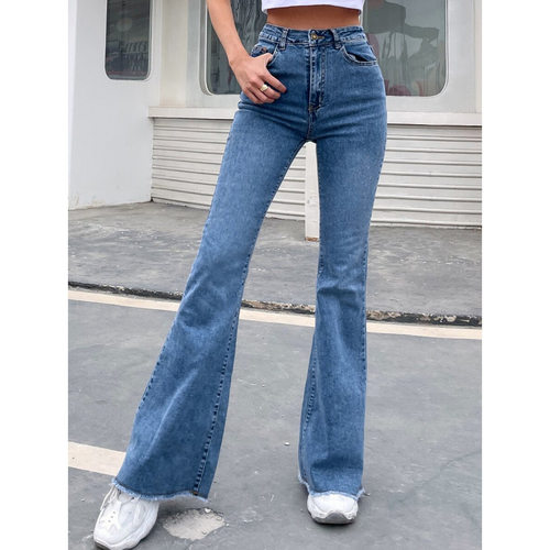 Z 35328 Denim Flared Pants 牛仔大喇叭裤跨境速卖通