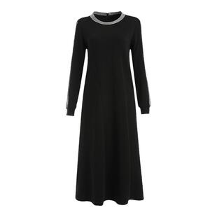 声雨竹官方旗舰店冬季新款连衣裙松弛感穿搭商场同款裙子女休闲