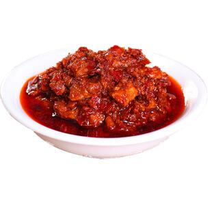 吴佳鸡肉酱香辣酱新疆特色大颗肉粒自制百搭下饭酱100g新疆老字号
