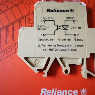 议价现货！价优！成都瑞联reliance光耦RET24VDCO R300L 768052