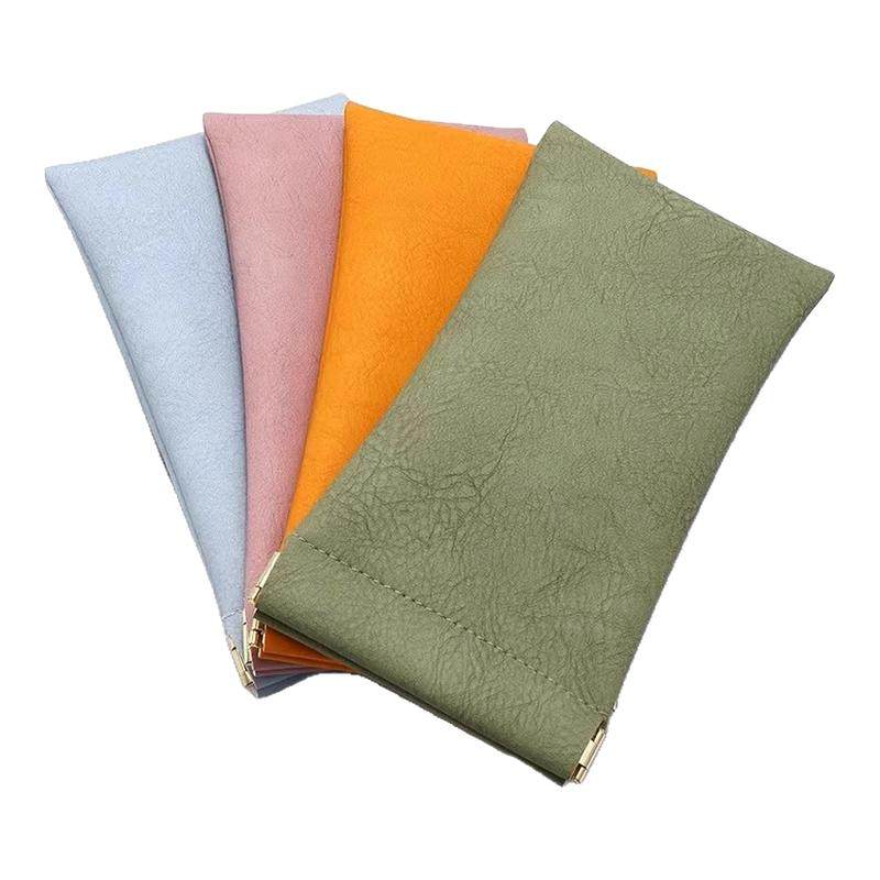 弹片眼镜袋墨镜收纳包抗压便携式女太阳镜收纳盒自动闭合眼睛女士