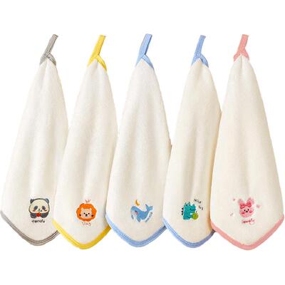 爱贝迪拉小方巾棉柔超软幼儿用品