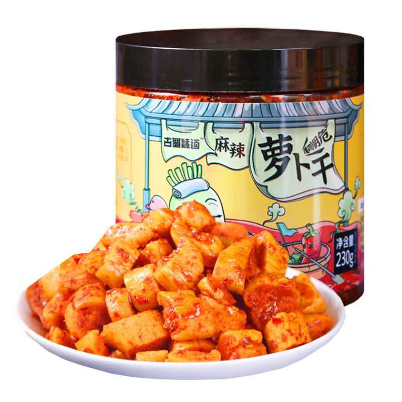下饭菜四川萝卜干湖南特产