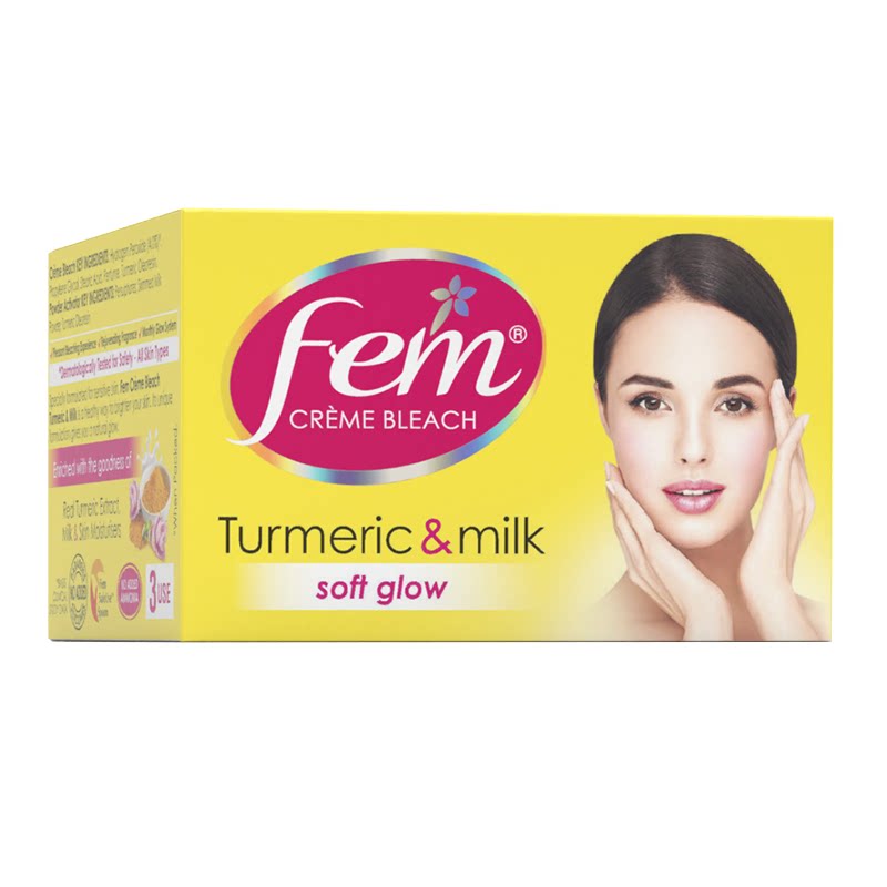 fem漂眉膏染眉膏半永久染眉毛膏脱色漂眉粉染眉剂浅眉易上色持久