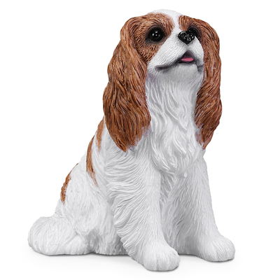 YFA查理王小猎犬仿真狗模型摆件