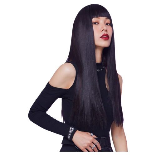 LUCY LEE假发女双生海珊长直发半头套仿真发新款自然无痕增发发套