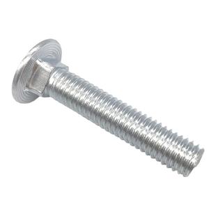 马车螺丝镀锌桥架货架螺栓M4M5M6M8M10M12大扁头半圆头四方颈螺丝