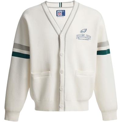 SEASON HIGH男装NFL联名秋冬针织衫毛衣2025年新款老鹰队开衫外套