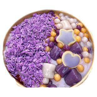 波波桶材料紫薯脆脆甜品装饰饼干抹茶碎樱花粉热奶宝小料芋泥薄脆