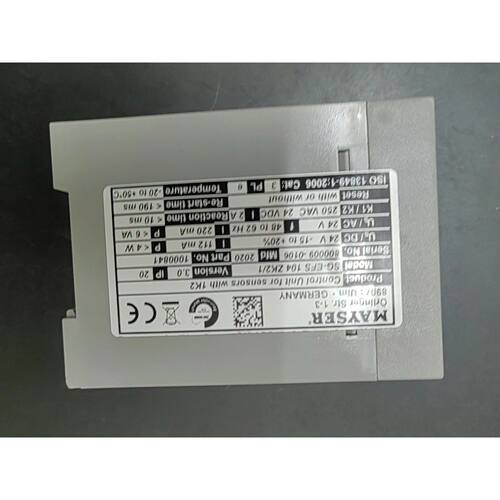可维修04ZK21MAYSER安全继电器未使用九成新数量一个1，议价