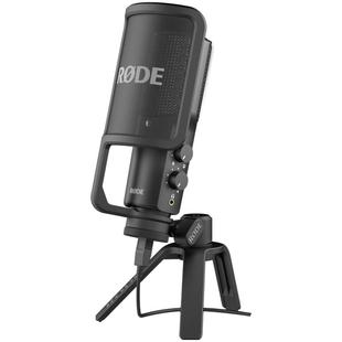 RODE罗德NT-USB+麦克风手机电脑直播K歌录音配音电容话筒Mini