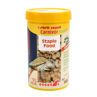 Sera德国原装进口喜瑞龟粮夹心上浮增色草龟小青钻纹巴西龟饲料