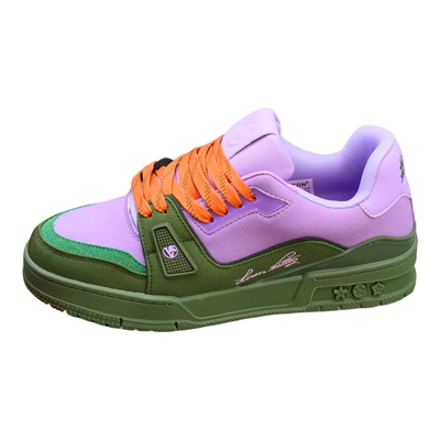 2026新款绿色耐磨潮男低帮板鞋