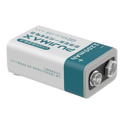 9V锂电池USB直充无需充电器