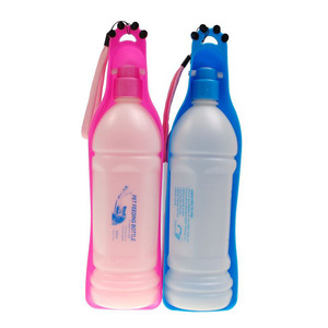 宠物外出便携式户外水壶狗狗两用饮水瓶猫咪饮水器旅行遛狗喂水器