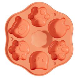 波咯咯宝宝蒸糕模具猫爪婴儿辅食工具