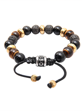 Dissolve小众10mm天然石手链男