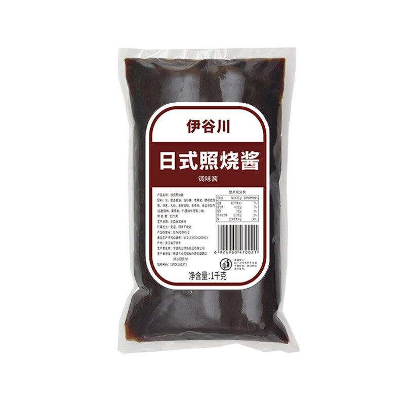 伊谷川 日式照烧酱 1kg  章鱼樱桃小丸子 脆皮鸡 烤肉拌饭