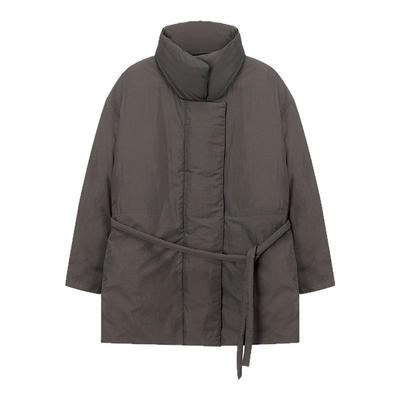 loeuvre中长款羽绒服鹅绒服女