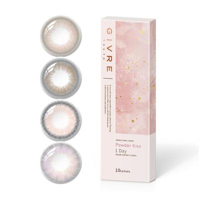 绮芙莉givre美瞳日抛2片网红混血彩色隐形近视眼镜正品官方旗舰店