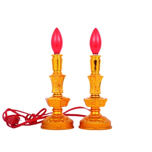 电蜡烛灯供佛灯座神台观音殿关公佛龛LED旺财灯插电款长明灯室内