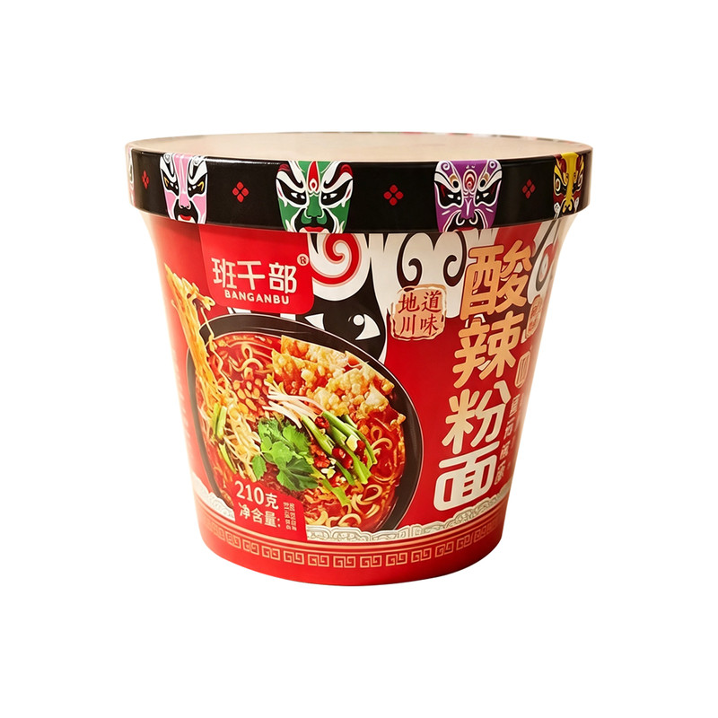 班干部川渝酸辣粉桶装免煮速食
