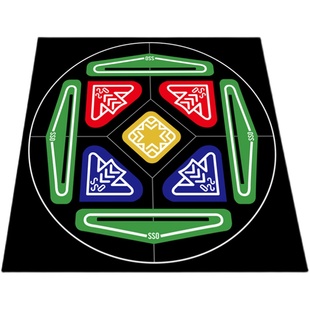 家用版跳舞毯跳舞机单人练习地毯双人跳舞减肥健身瑜伽垫防滑地垫