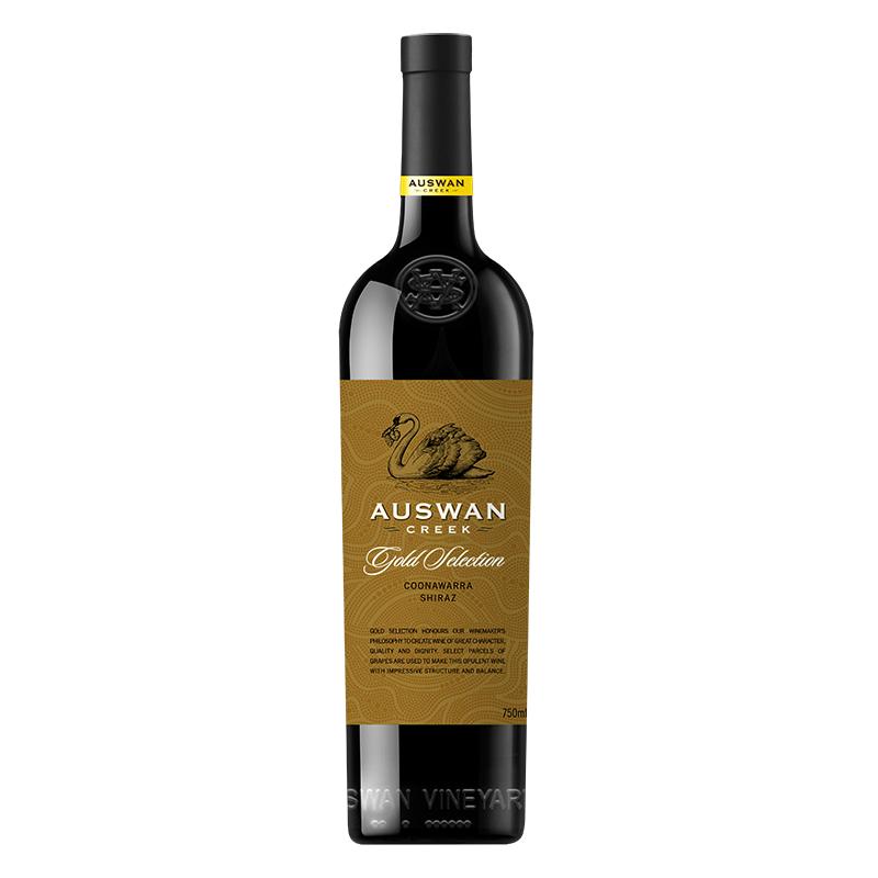 天鹅庄金选西拉赤霞珠干红葡萄酒澳洲原瓶进口红酒整箱6支装正品