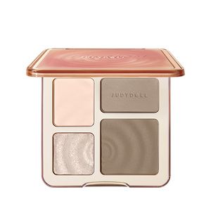 橘子郡 橘朵高光修容一体盘综合盘鼻影腮红哑光提亮立体粉饼juduo